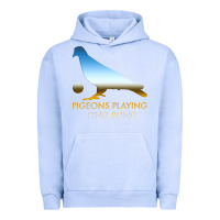 Pigment Grape Ice Best Pigeons Playing Ping Pong Music Urban Hoodie - artisFamous
