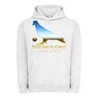 Pigment Lunar Rock Best Pigeons Playing Ping Pong Music Urban Hoodie - artisFamous