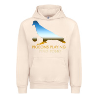 Sandshell Best Pigeons Playing Ping Pong Music Urban Hoodie - artisFamous