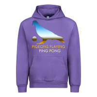 Tulip Best Pigeons Playing Ping Pong Music Urban Hoodie - artisFamous