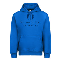 Cobalt George Fox College Design Urban Hoodie - artisFamous