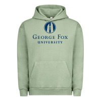 Pigment Oil Green George Fox College Design Urban Hoodie - artisFamous