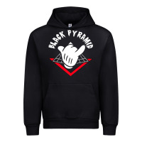 Black black pyramid Urban Hoodie - artisFamous