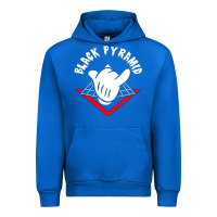 Cobalt black pyramid Urban Hoodie - artisFamous