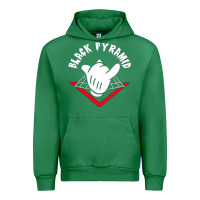 Emerald black pyramid Urban Hoodie - artisFamous