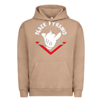 Pigment Burro black pyramid Urban Hoodie - artisFamous