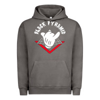 Pigment Tornado black pyramid Urban Hoodie - artisFamous