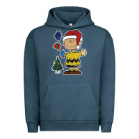 Pigment Midnight Navy charlie brown christmas gifts Urban Hoodie - artisFamous