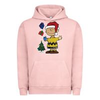 Pigment Salmon charlie brown christmas gifts Urban Hoodie - artisFamous