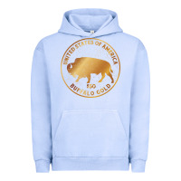 Pigment Grape Ice Buffalo Gold Native American - Bison Urban Hoodie - artisFamous