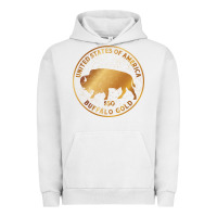 Pigment Lunar Rock Buffalo Gold Native American - Bison Urban Hoodie - artisFamous