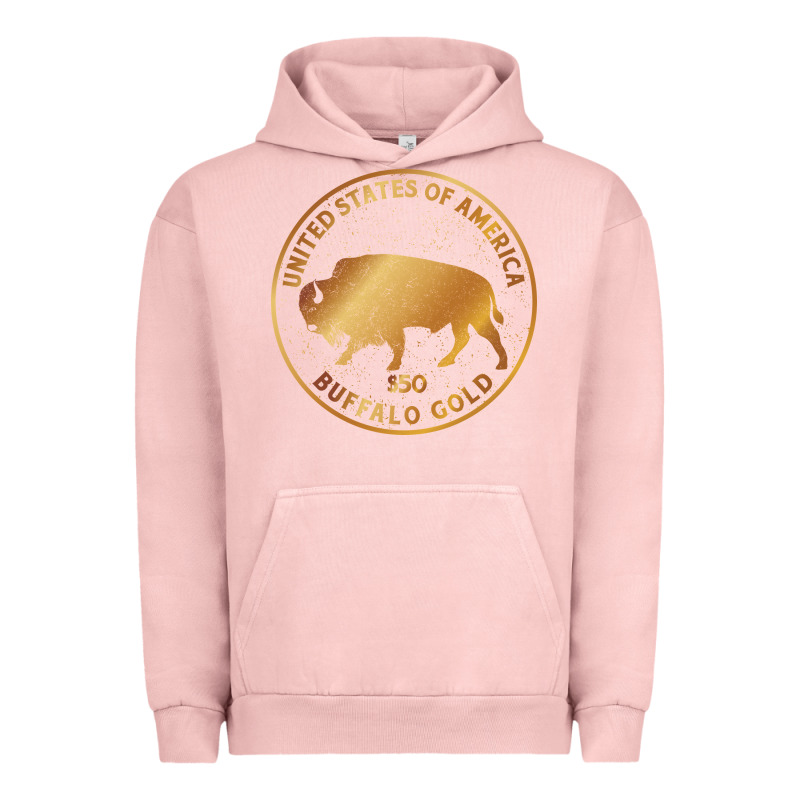 Buffalo Gold Native American - Bison Urban Hoodie by artisFamous | Teevron