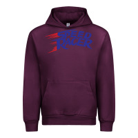 Mauve Wine blue speed racer 80s   speed racer Urban Hoodie - artisFamous