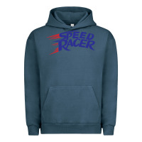 Pigment Midnight Navy blue speed racer 80s   speed racer Urban Hoodie - artisFamous