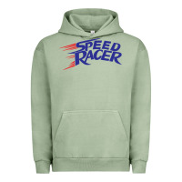 Pigment Oil Green blue speed racer 80s   speed racer Urban Hoodie - artisFamous