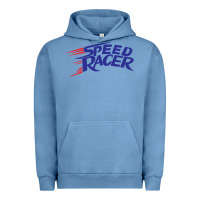 Pigment Pebble Blue blue speed racer 80s   speed racer Urban Hoodie - artisFamous