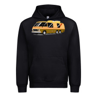 Black 1970s gmc motorhome gmc motorhome Urban Hoodie - artisFamous