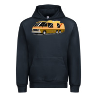 Navy 1970s gmc motorhome gmc motorhome Urban Hoodie - artisFamous