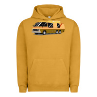Pigment Peanut Butter 1970s gmc motorhome gmc motorhome Urban Hoodie - artisFamous