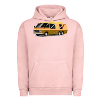 Pigment Salmon 1970s gmc motorhome gmc motorhome Urban Hoodie - artisFamous