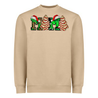 Mushroom mama with christmas tree cake ado Heavyweight Sweatshirt - AdoDesignShop