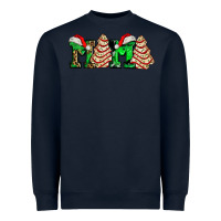 Navy mama with christmas tree cake ado Heavyweight Sweatshirt - AdoDesignShop