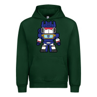 Forest Green soundwave transformers chibi Urban Hoodie - artisFamous