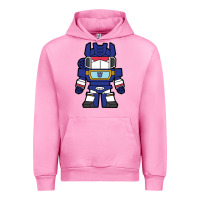 Fuchsia Pink soundwave transformers chibi Urban Hoodie - artisFamous
