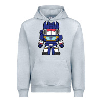 Heather Grey soundwave transformers chibi Urban Hoodie - artisFamous