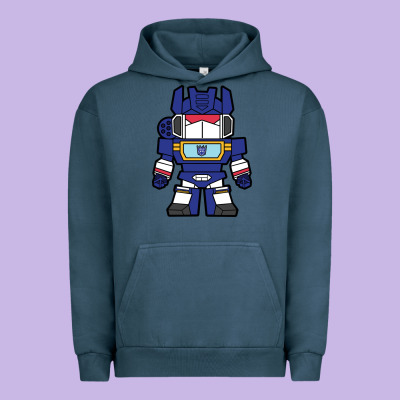 Soundwave Transformers Chibi Urban Hoodie Designed By Artisfamous