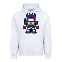 White soundwave transformers chibi Urban Hoodie - artisFamous