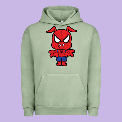 Spider Ham Urban Hoodie Designed By Artisfamous