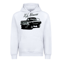 White 1971 k5 blazer k5 blazer Urban Hoodie - artisFamous