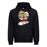 Black go speed racer go go!!!   speed racer Urban Hoodie - artisFamous
