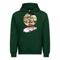 Forest Green go speed racer go go!!!   speed racer Urban Hoodie - artisFamous