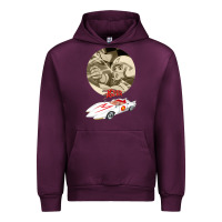 Mauve Wine go speed racer go go!!!   speed racer Urban Hoodie - artisFamous