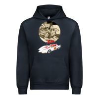 Navy go speed racer go go!!!   speed racer Urban Hoodie - artisFamous