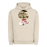 Pigment French Oak go speed racer go go!!!   speed racer Urban Hoodie - artisFamous