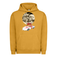Pigment Peanut Butter go speed racer go go!!!   speed racer Urban Hoodie - artisFamous