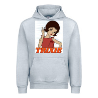 Heather Grey go trixie go!   speed racer Urban Hoodie - artisFamous
