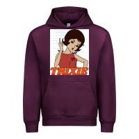 Mauve Wine go trixie go!   speed racer Urban Hoodie - artisFamous