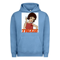 Pigment Pebble Blue go trixie go!   speed racer Urban Hoodie - artisFamous