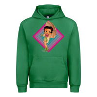 Emerald betty boop Urban Hoodie - artisFamous