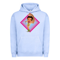 Pigment Grape Ice betty boop Urban Hoodie - artisFamous