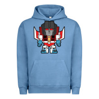 Pigment Pebble Blue starscream chibi Urban Hoodie - artisFamous