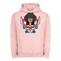Pigment Salmon starscream chibi Urban Hoodie - artisFamous