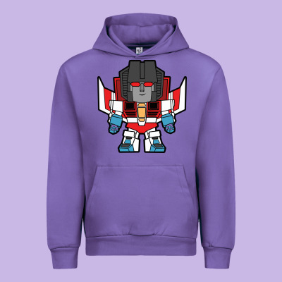 Starscream Chibi Urban Hoodie Designed By Artisfamous