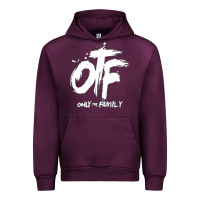 Mauve Wine OTF Urban Hoodie - artisFamous