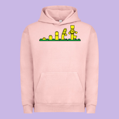 Evolution Of Lego Urban Hoodie Designed By Artisfamous