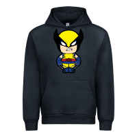 Navy wolverine Urban Hoodie - artisFamous